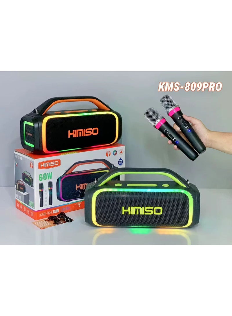 KIMISO BLUETOOTH SPEAKER WITH 2 MIC - Image 2
